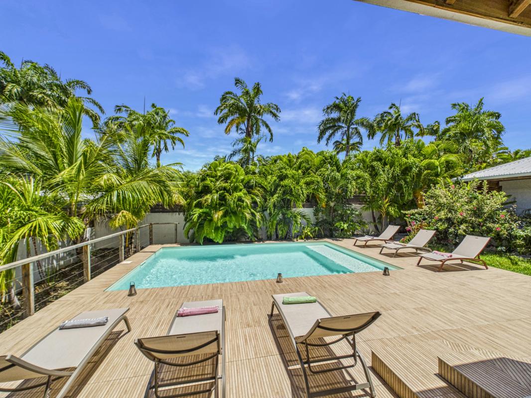 4.Location villa 10 personnes piscine saint François Guadeloupe